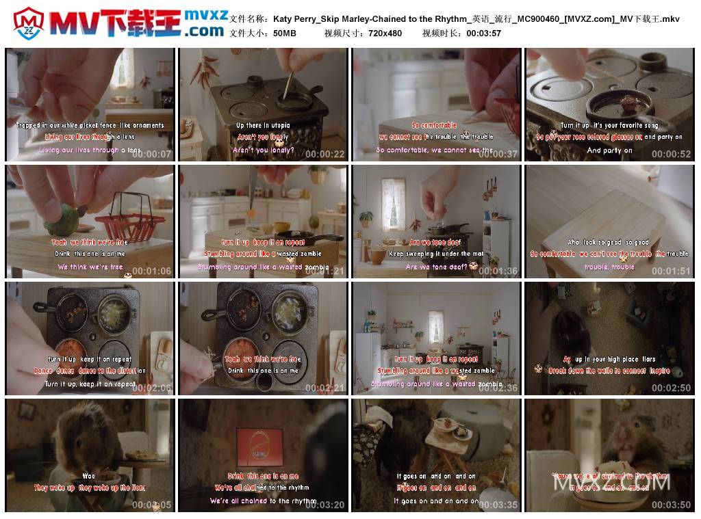 Katy Perry_Skip Marley-Chained to the Rhythm_英语_流行_MC900460